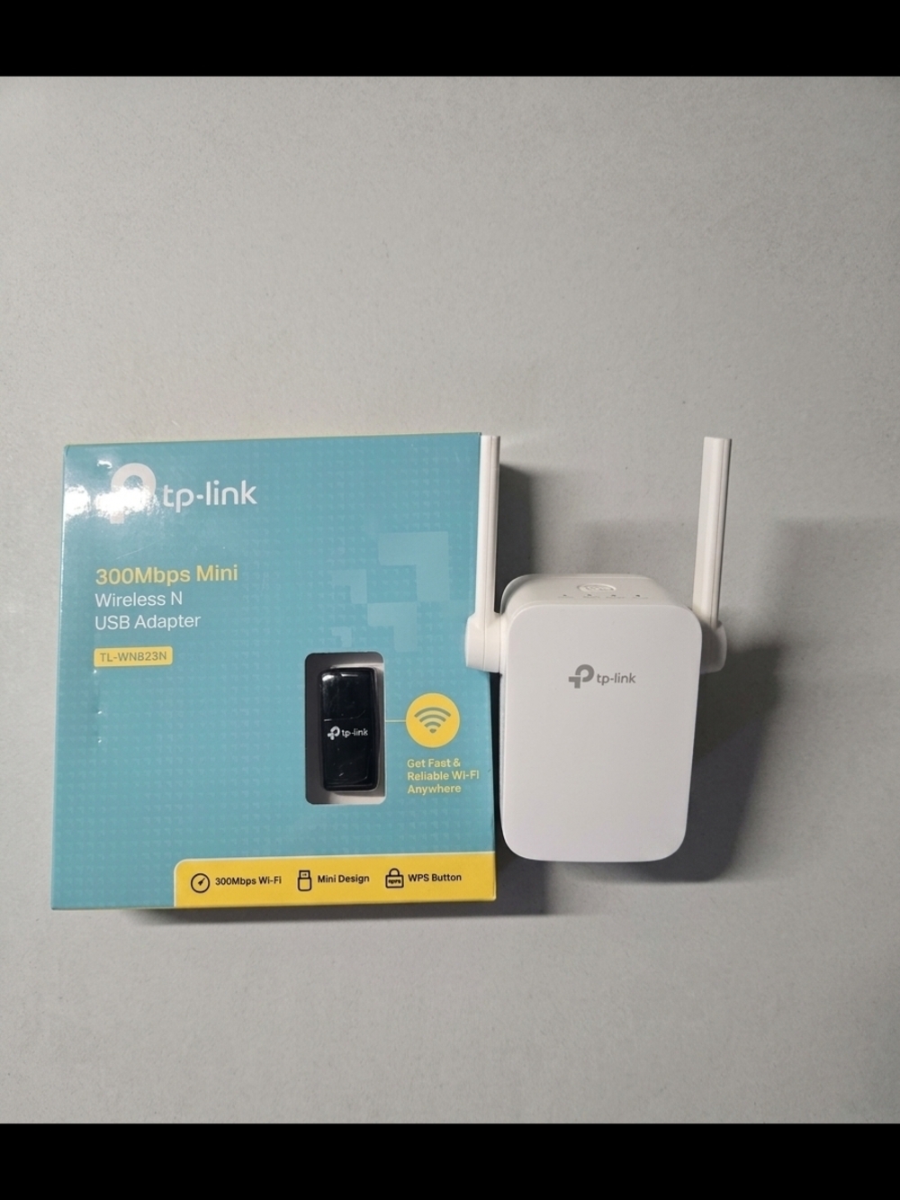 TP-Link Wi-Fi Booster Bundle - Range Extender & Mini USB Adapter